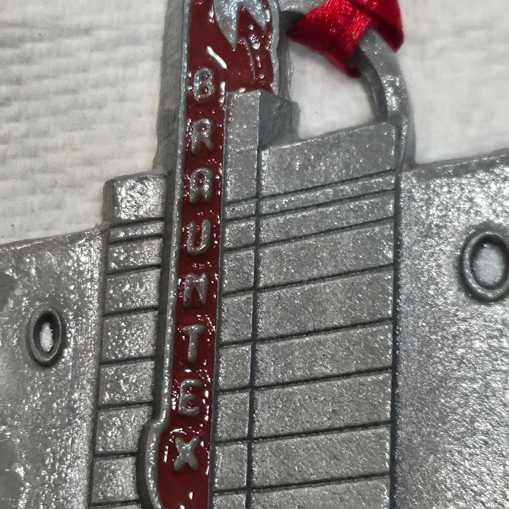 Brauntex Theatre New Braunfels Texas Historic Landmark Pewter/Enamel Ornament
